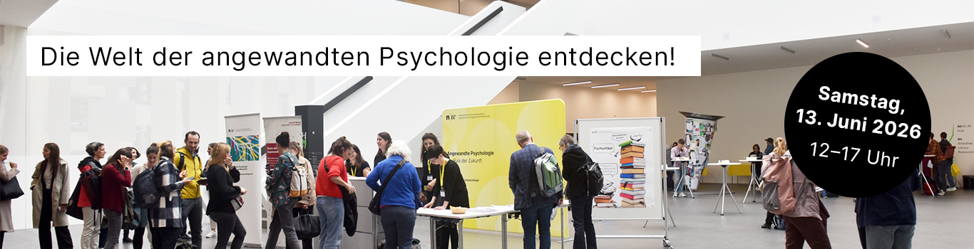 Die Welt der angewandten Psychologie entdecken: Samstag, 13.6.2026